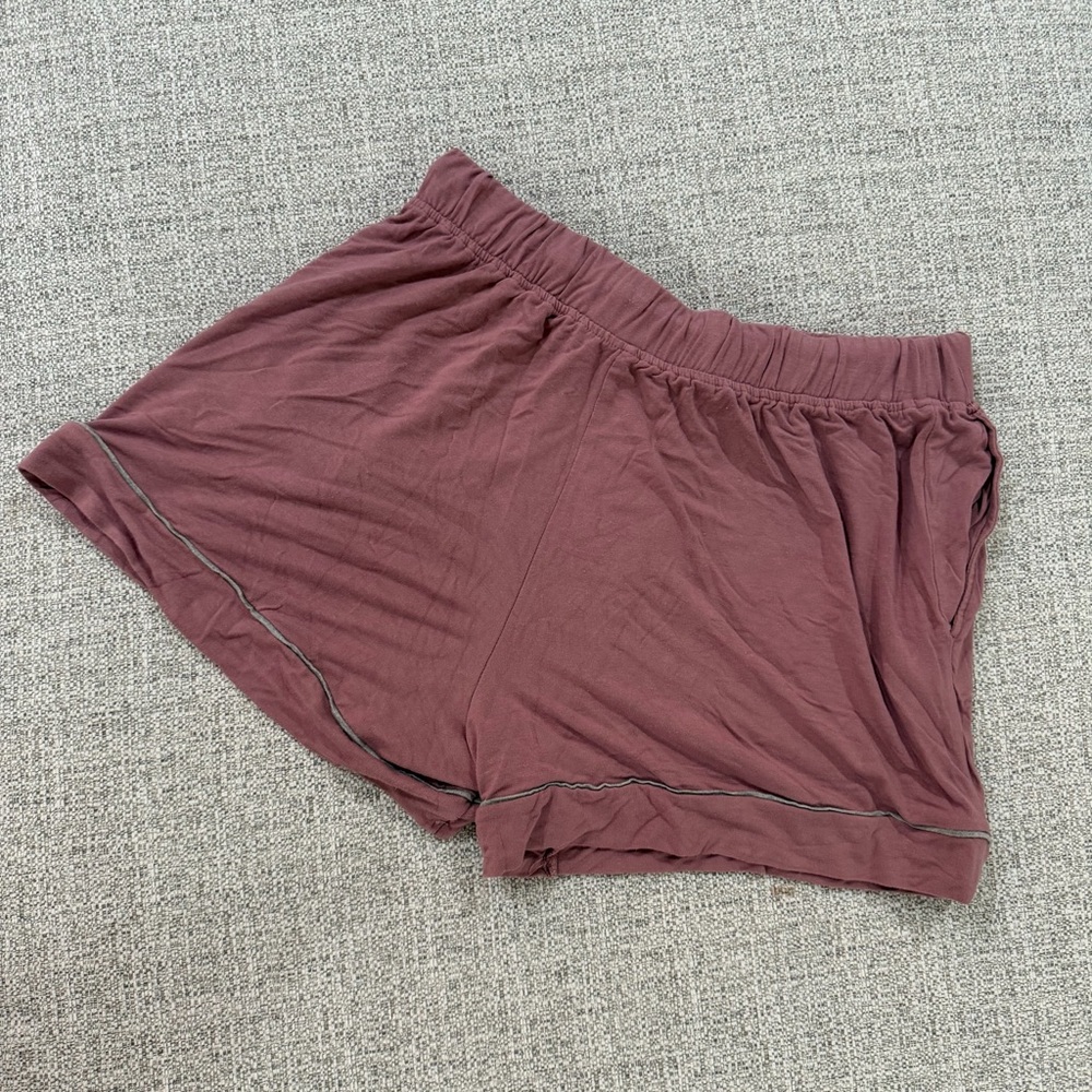 Aurora Sleep & Lounge Comfy Knit Short Sleeve and Short Pajama - Picture 9 of 10